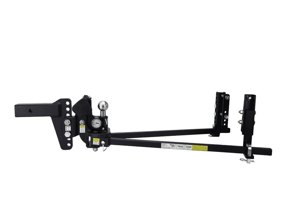 Weight Distribution Hitch with Anti-Sway, 8" Drop, 2" Shank, 8,500-lb Towing B5724