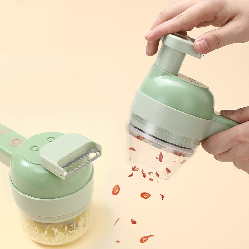 4 in 1 Handheld Electric Vegetable Chopper Set W142684