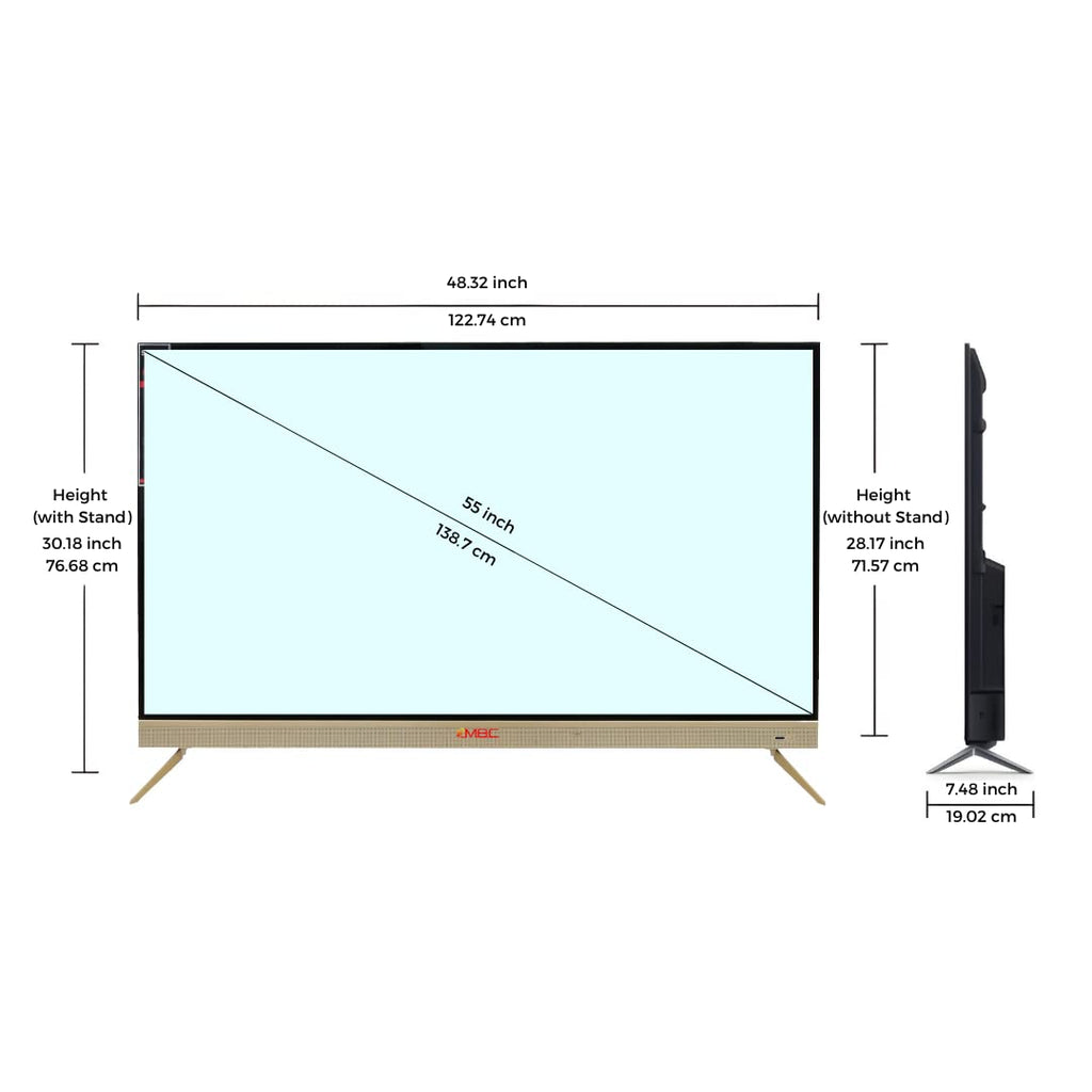 55 inches HD Smart LED TV O503613