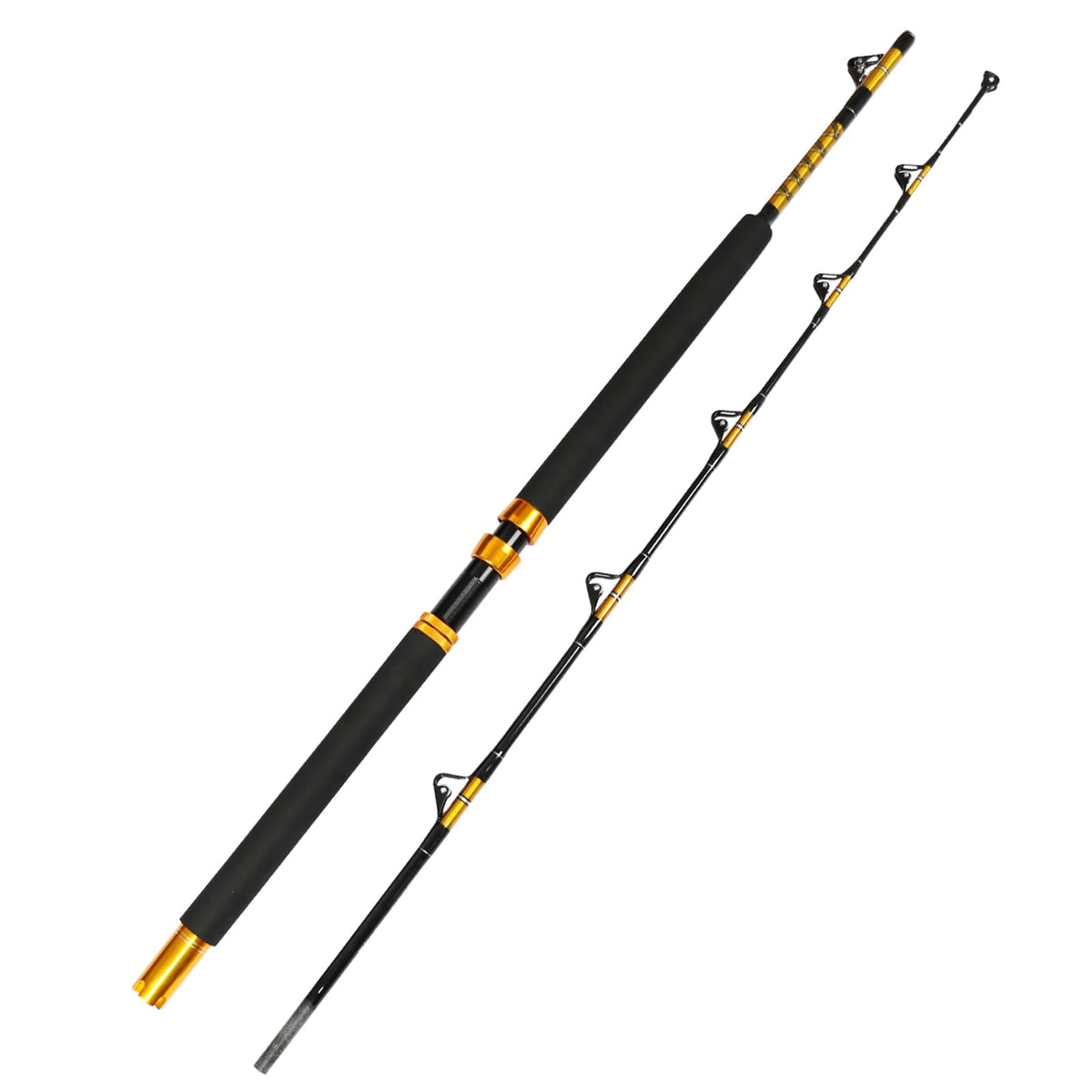 Heavy Trolling Rod Conventional Boat Fishing Pole B5300