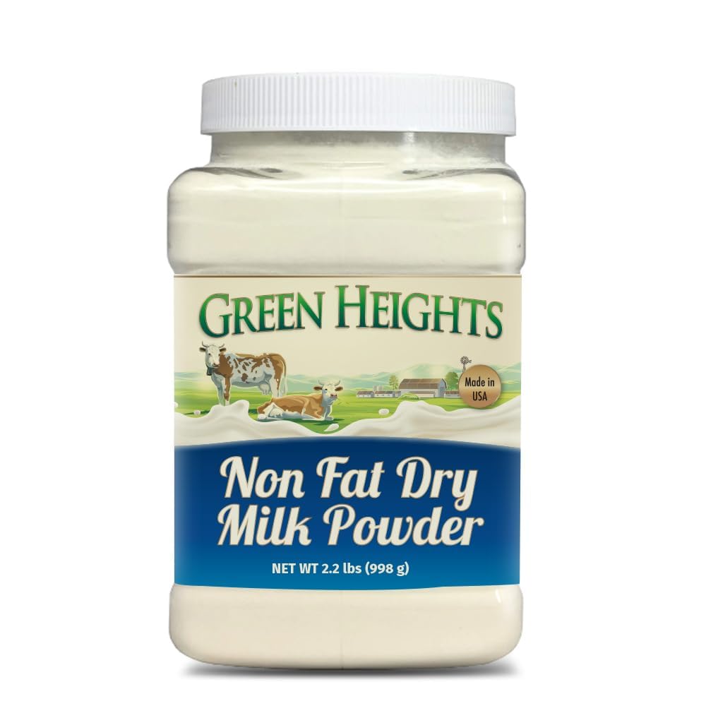 Non Fat Dry Milk Powder 3 Pounds 1.36 Kilo Jar Z540