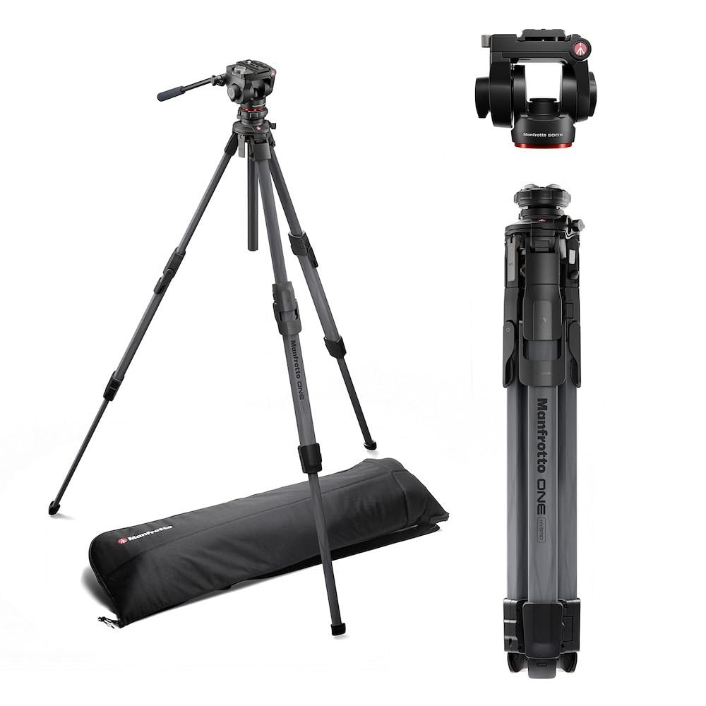 Fluid Video Head with Carbon Fibre Tripod B61393