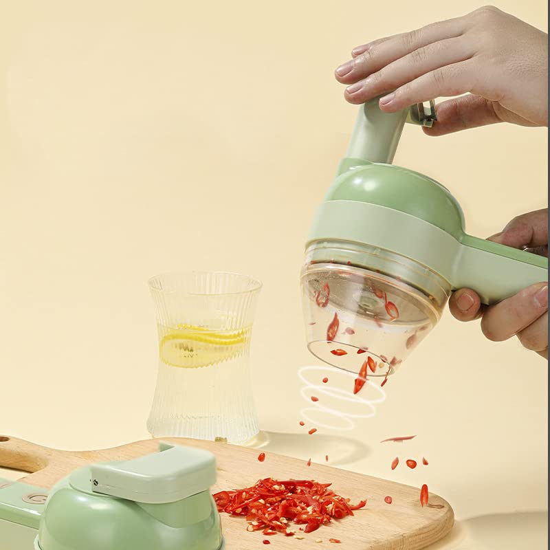 4 in 1 Handheld Electric Vegetable Chopper Set W142684