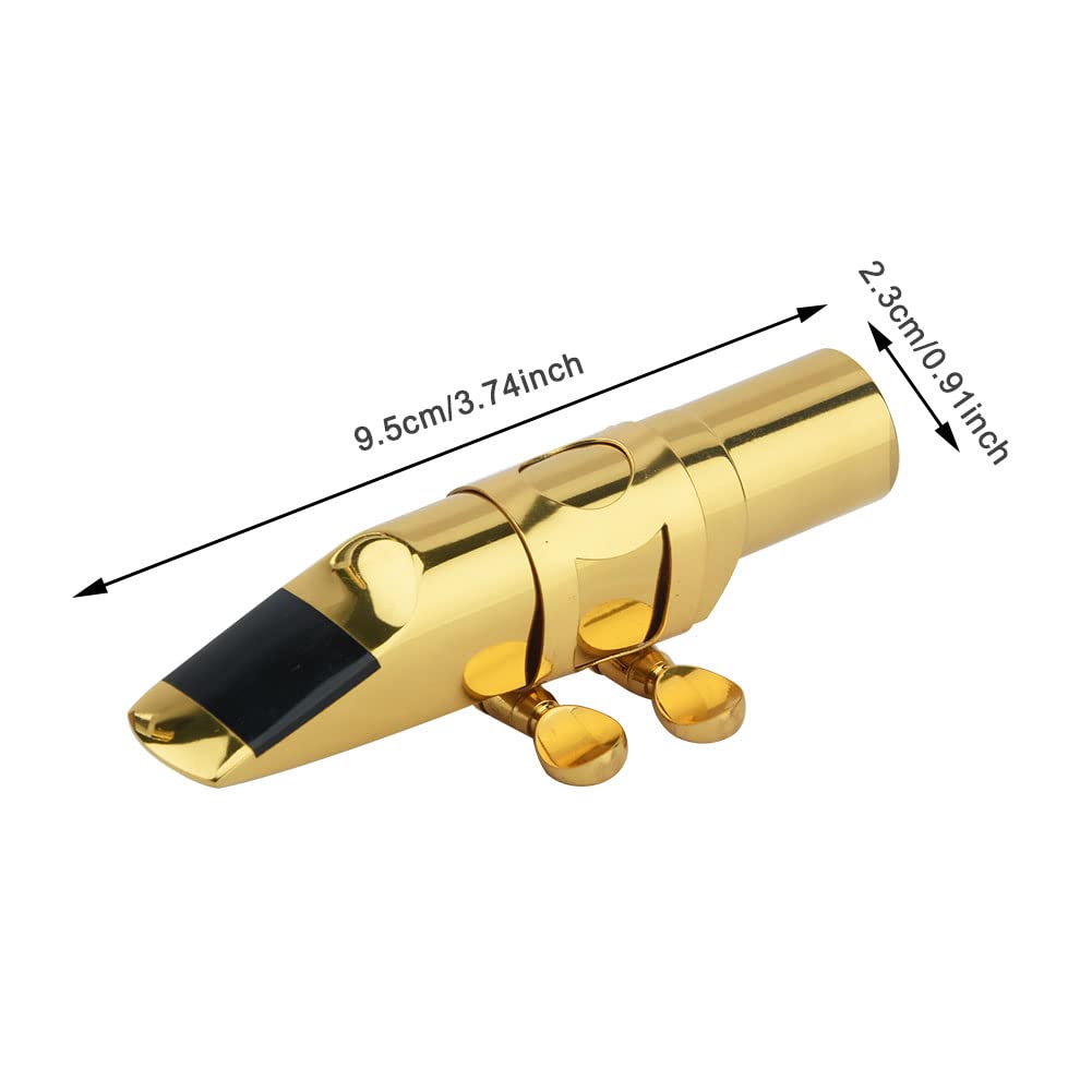 Alto Saxophone Mouthpiece with Cap and Ligature Gold 5C Z4104