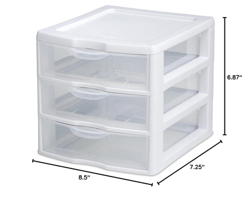 3 Drawer Mini Desktop Unit C11506