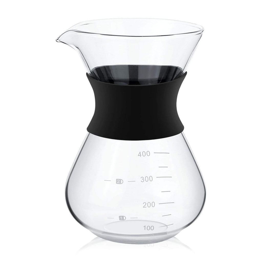 Pour Over Coffee Maker, Paperless Glass Dripper 400ML M6031