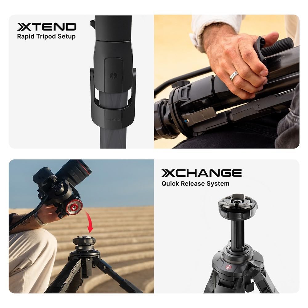 Fluid Video Head with Carbon Fibre Tripod B61393