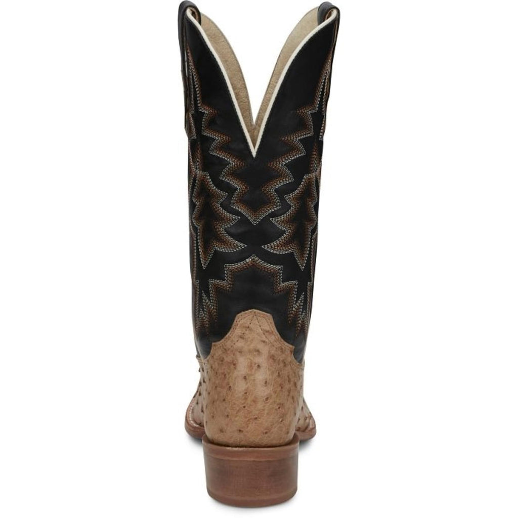 Full Quill Ostrich Leather Western Boots U628090