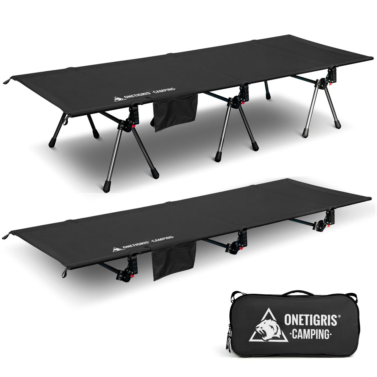 Height Adjustable Folding Camping Cot B4516