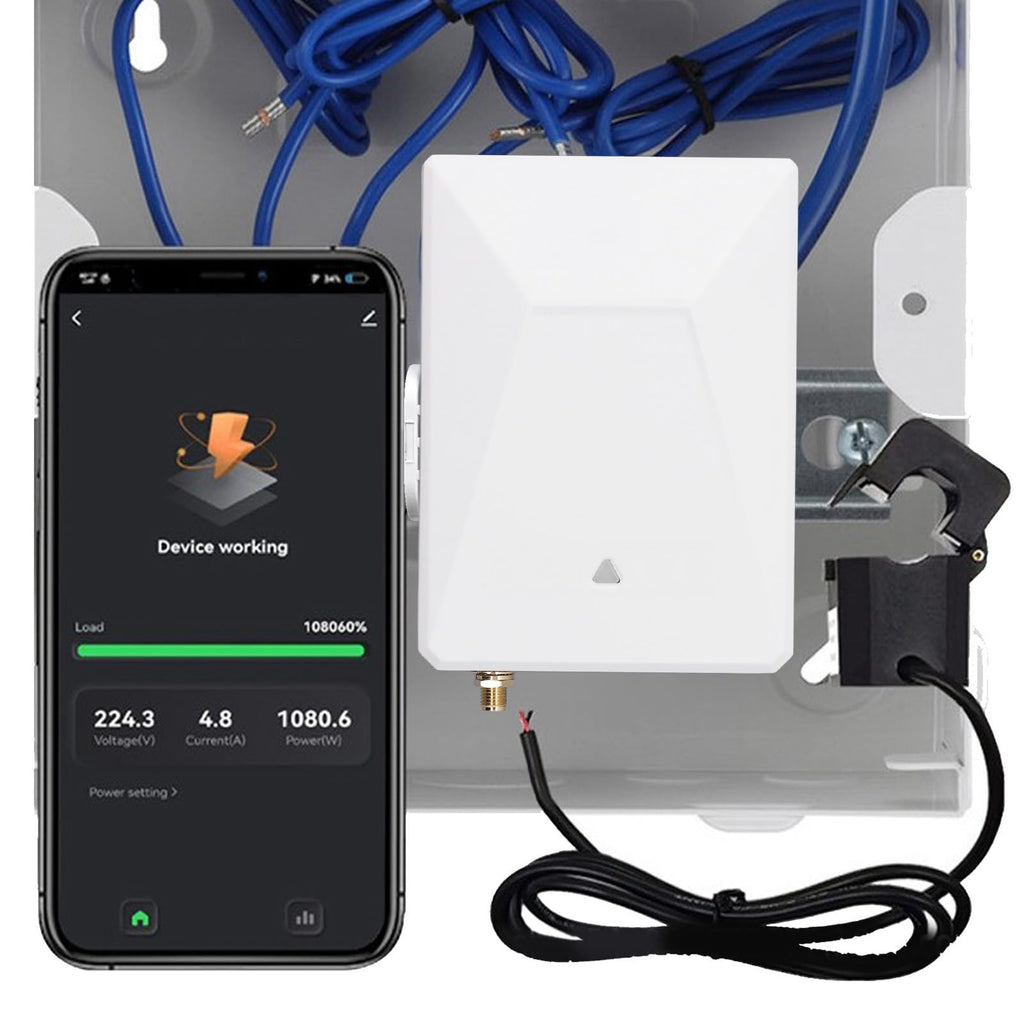 3 Phase 4 Wire Wi Fi Real Time Electricity Usage Monitor E4131