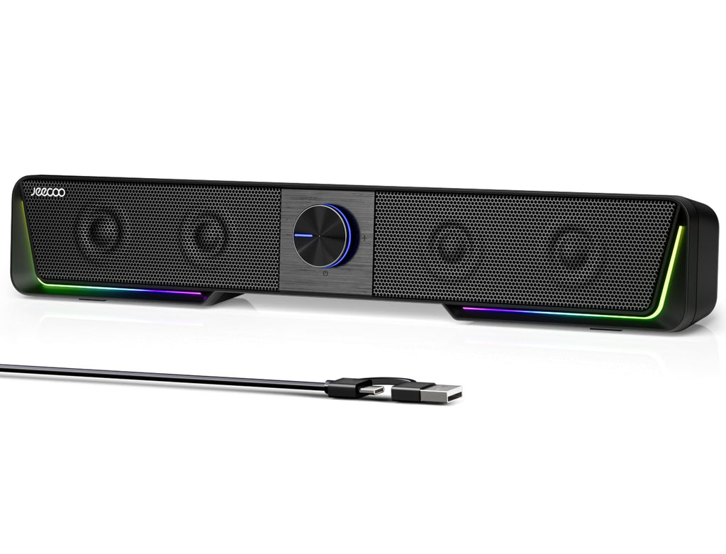Bluetooth Computer Speakers with LED Light J1307