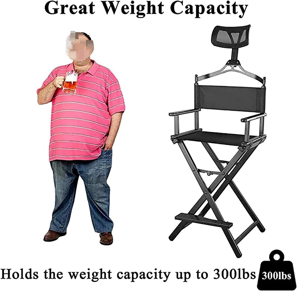 Portable Aluminum Folding Director's Chair K86518