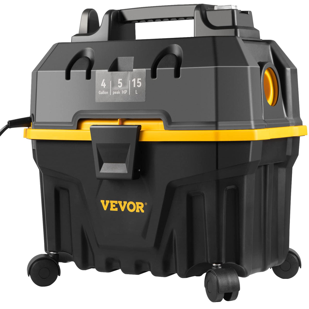 4 Gallon 5.0 Peak HP Wet and Dry Shop Vac Y82789