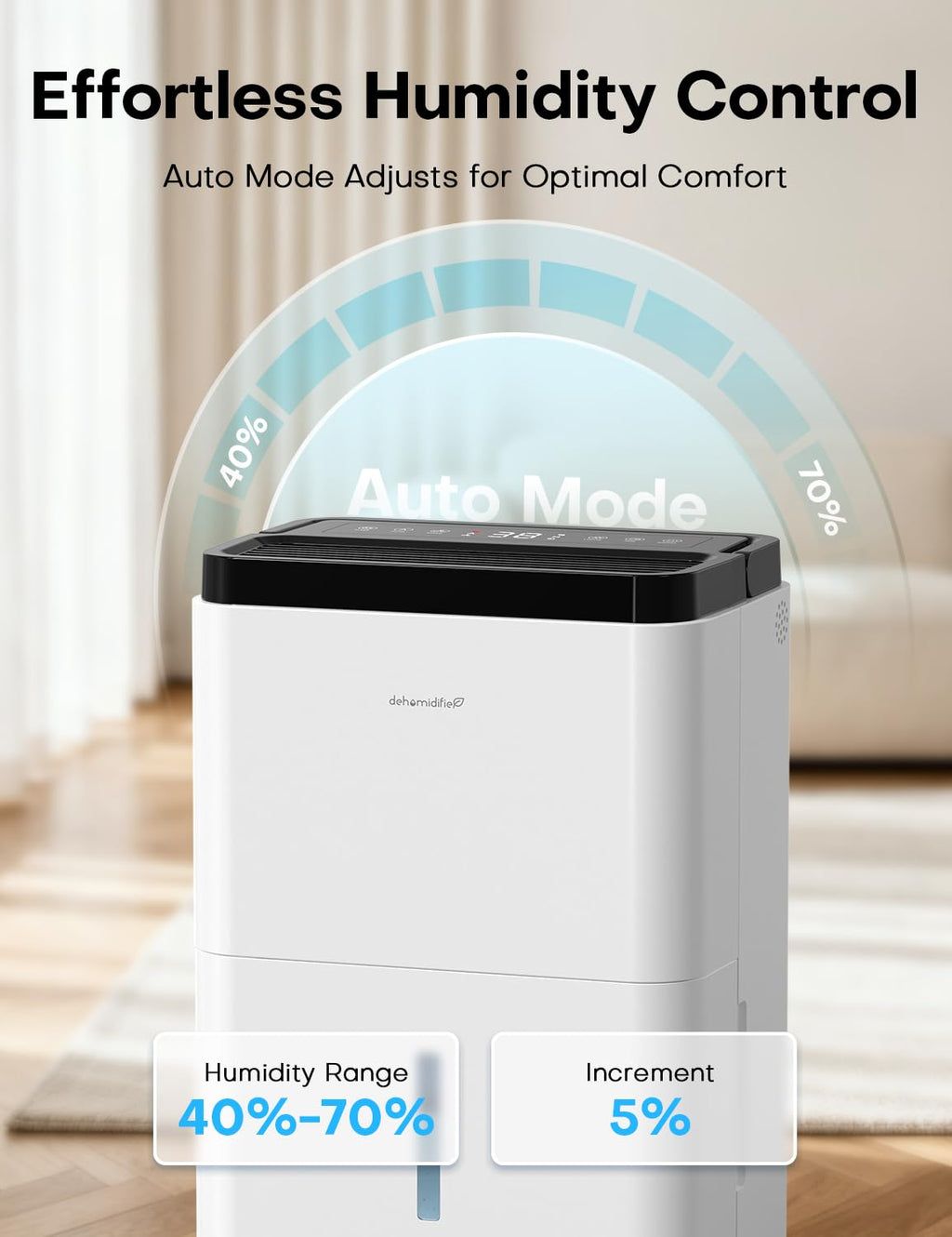 35 Pints Dehumidifier with Drain Hose S210