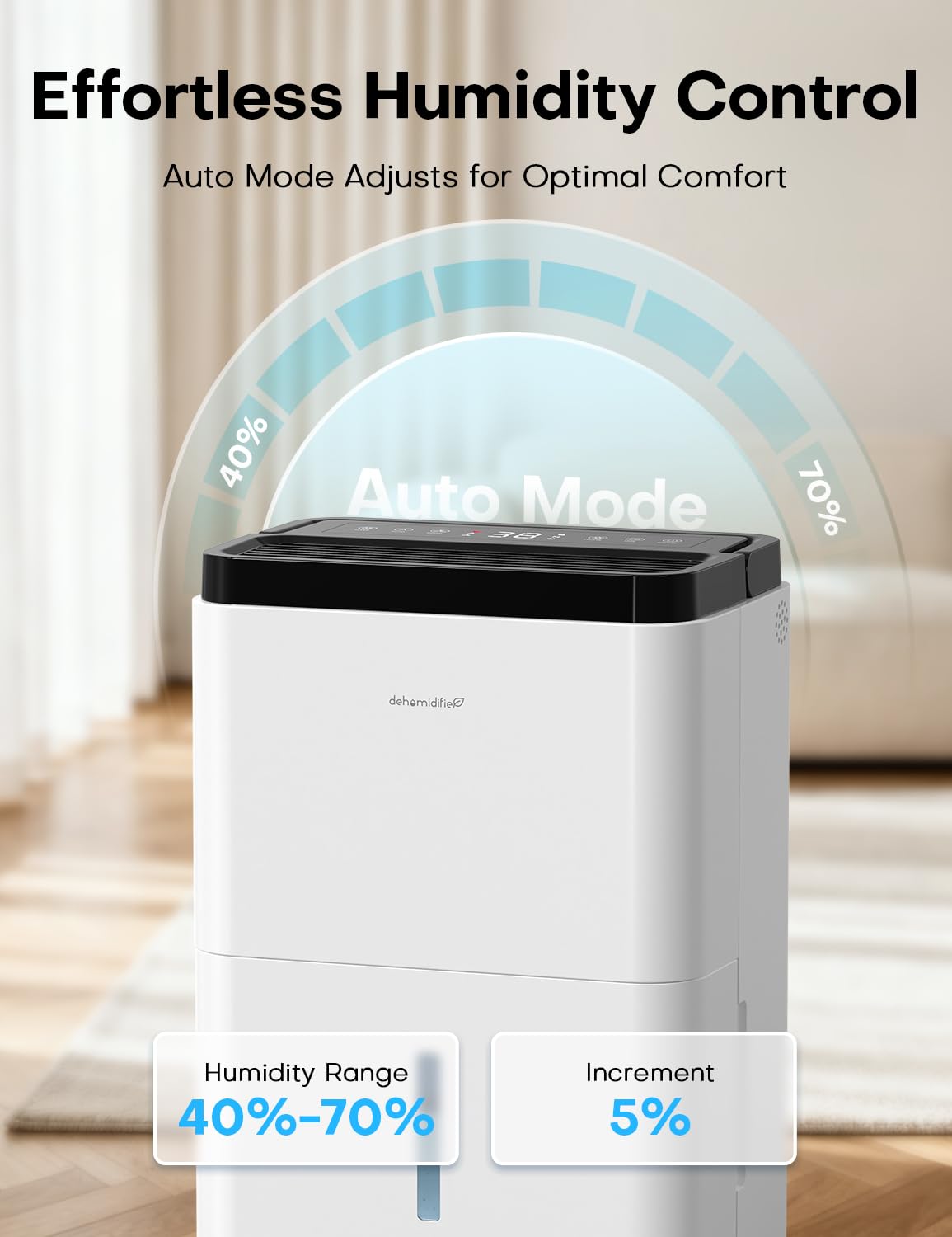 35 Pints Dehumidifier with Drain Hose S210