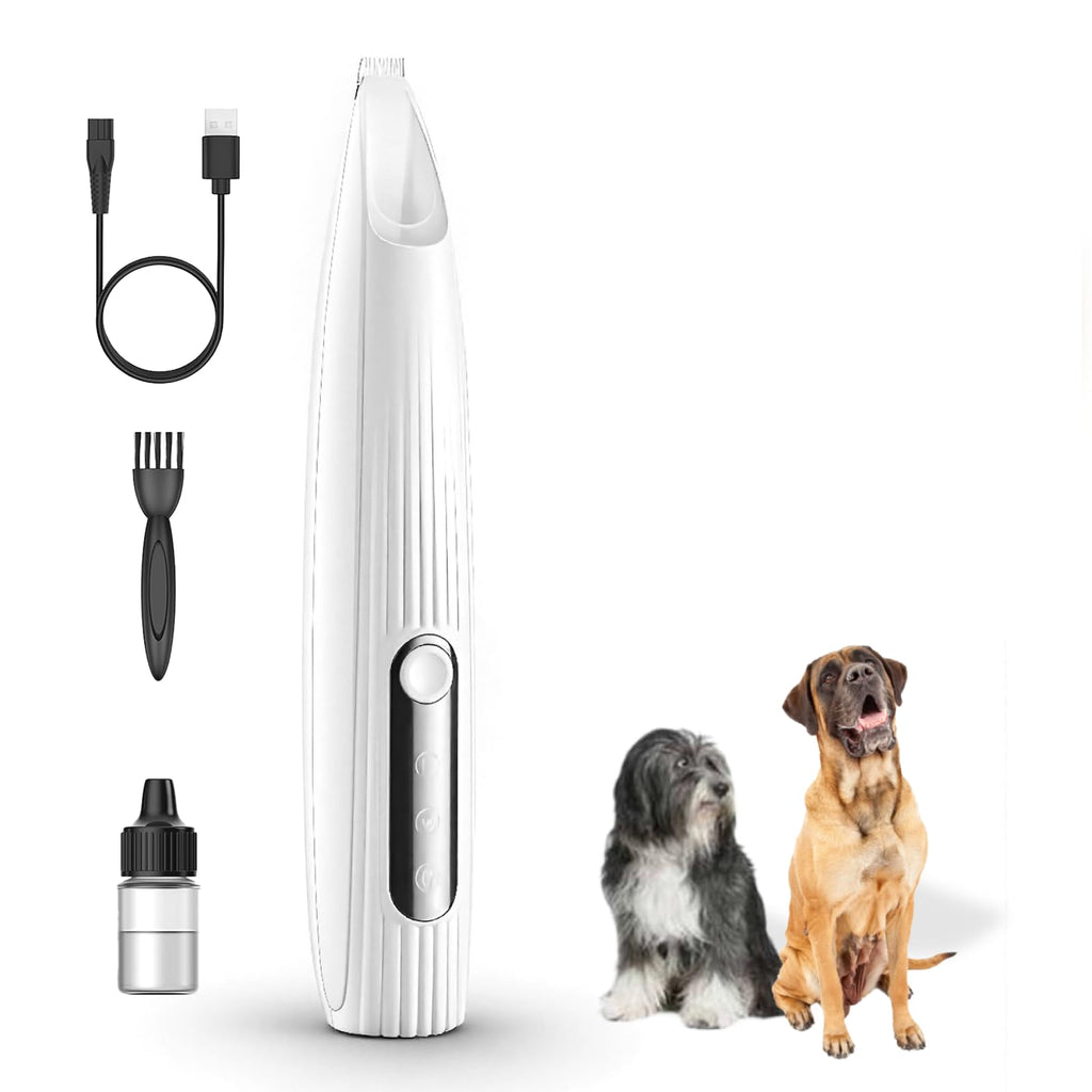 Pet Nail Grinder + Replacement Drum Grinders (3 pcs) + Pet Paw Trimmer F540