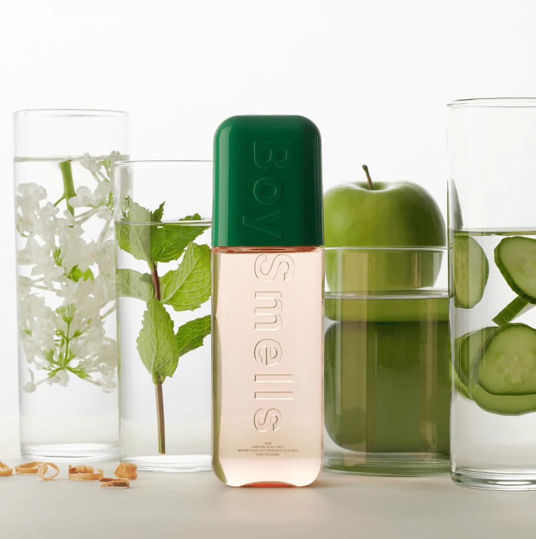 Hair and Body Mist – 8oz – Cucumber, Mint & Soft Musks X404952