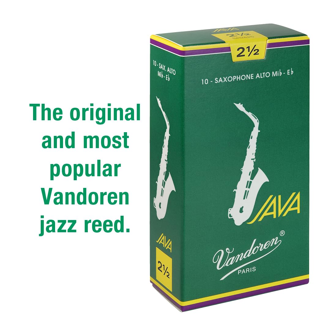 Alto Sax Reeds Strength 2.5 Box of 10 J741681