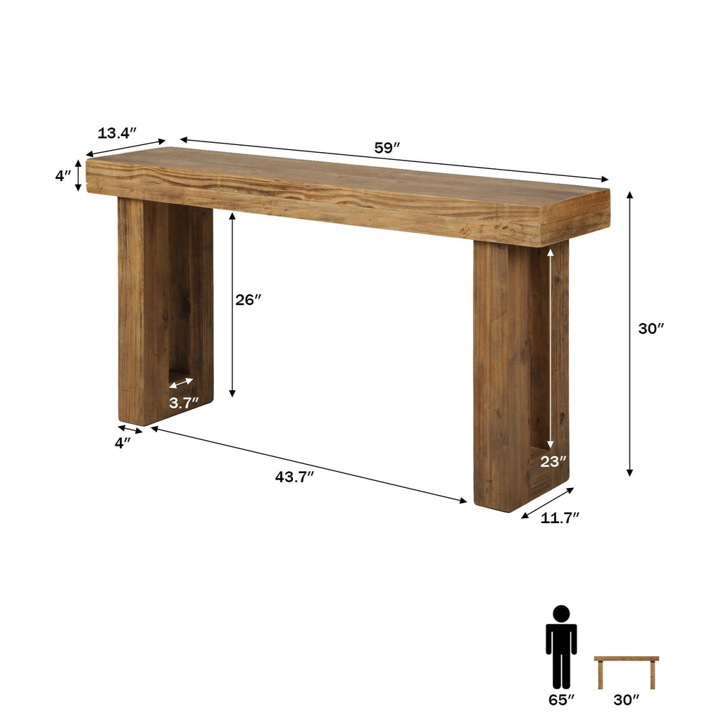 Solid Wood Console Table C512