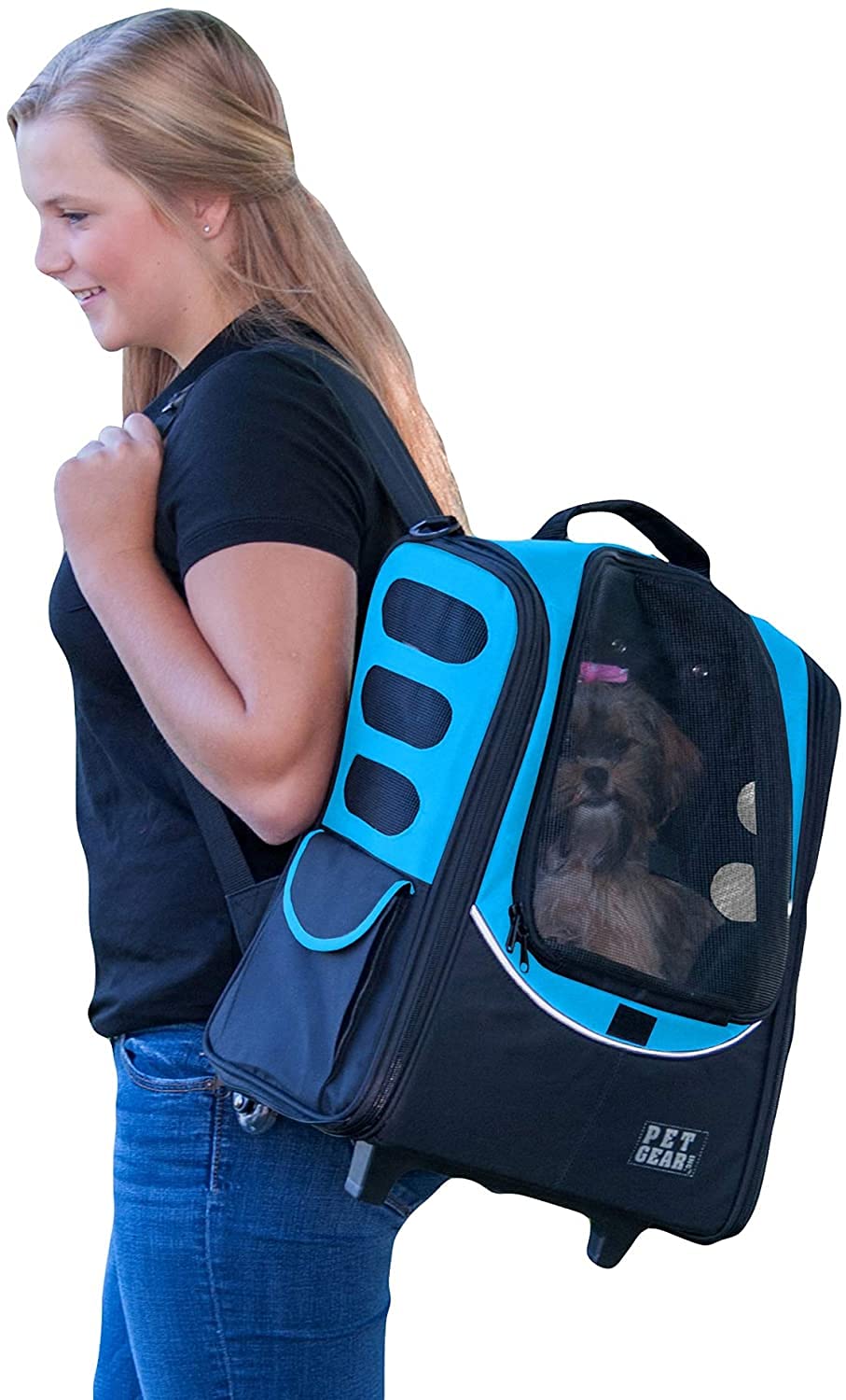 Ocean Blue Pet Backpack O87876