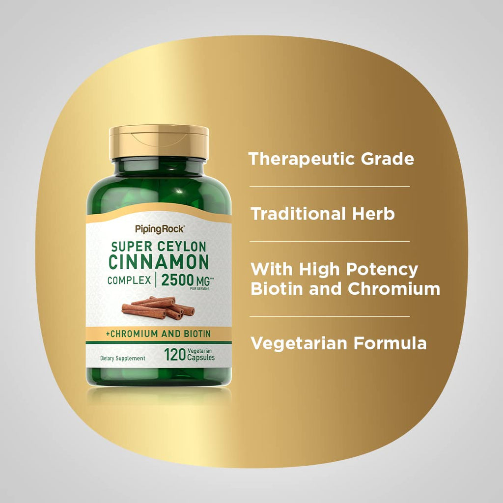 Ceylon Cinnamon Capsules 120 Pills D42295