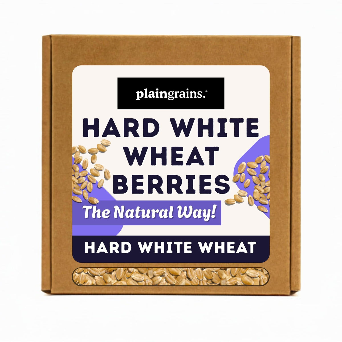 5.5 LB Dry Hard White Wheat Berries Whole Grain R638868