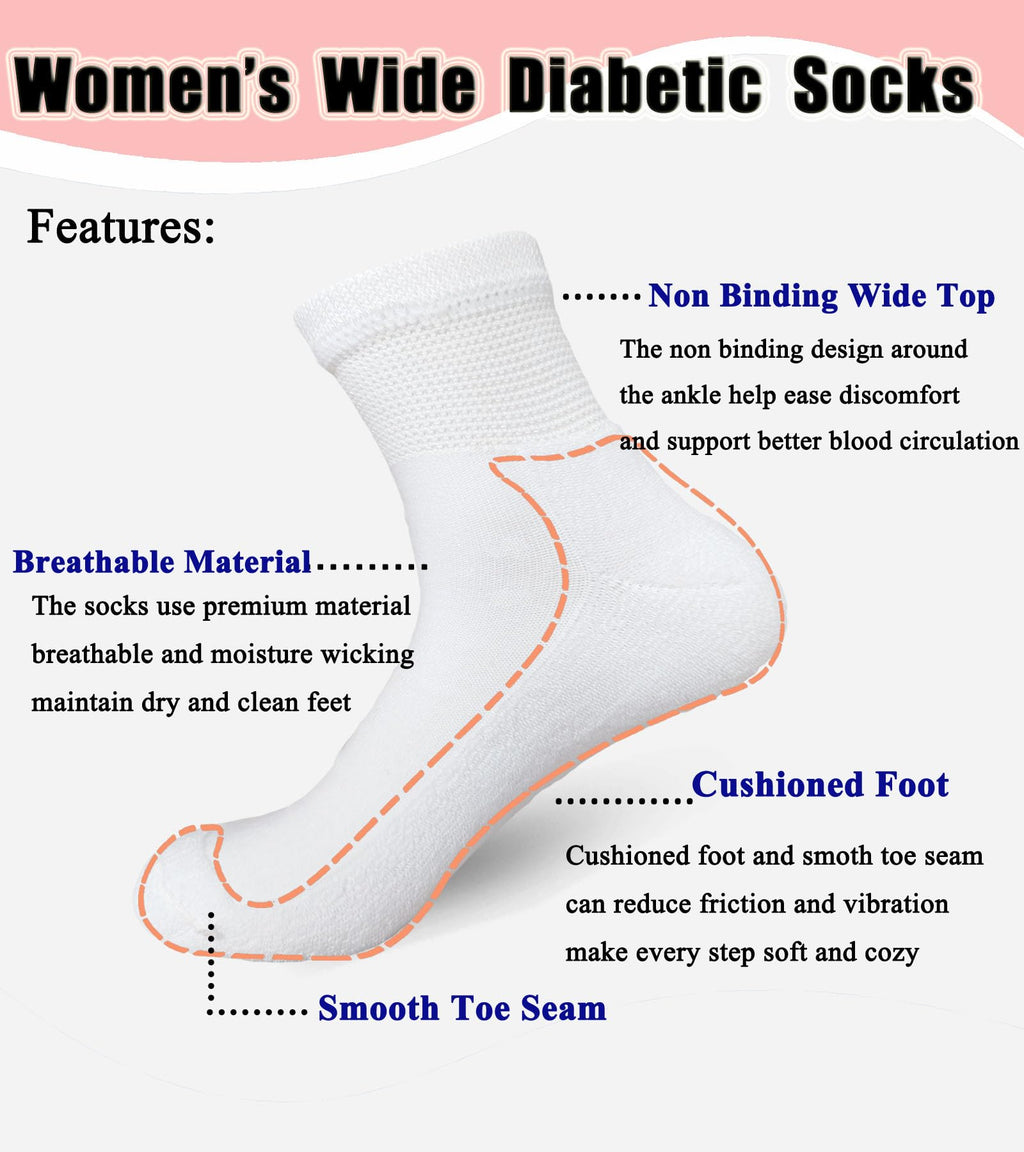 Non Binding Ankle Socks 6 Pairs P495044