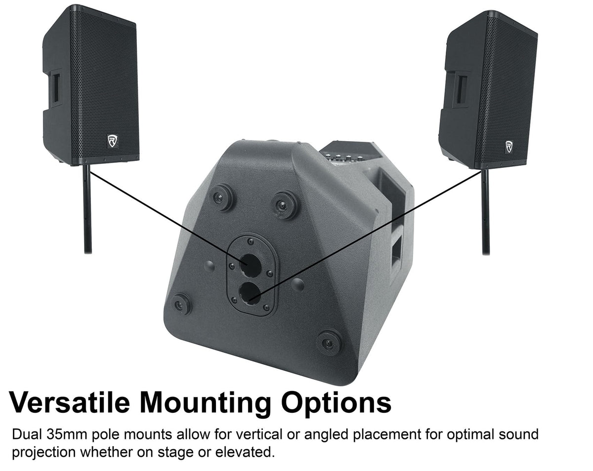 12" Powered DJ PA Speaker with Stand T58599