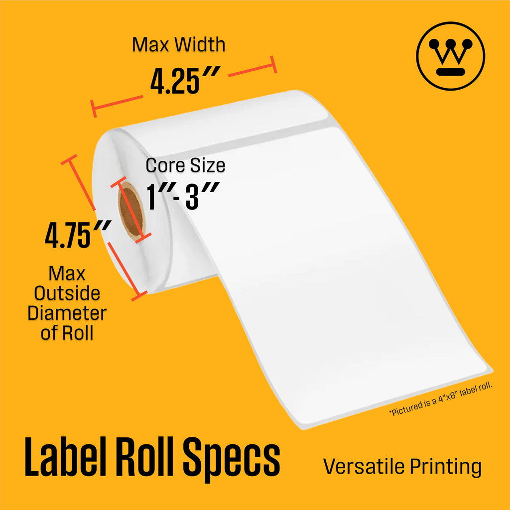 Thermal Shipping Label Printer USB 4x6 Commercial Grade Desktop Label Printer D777