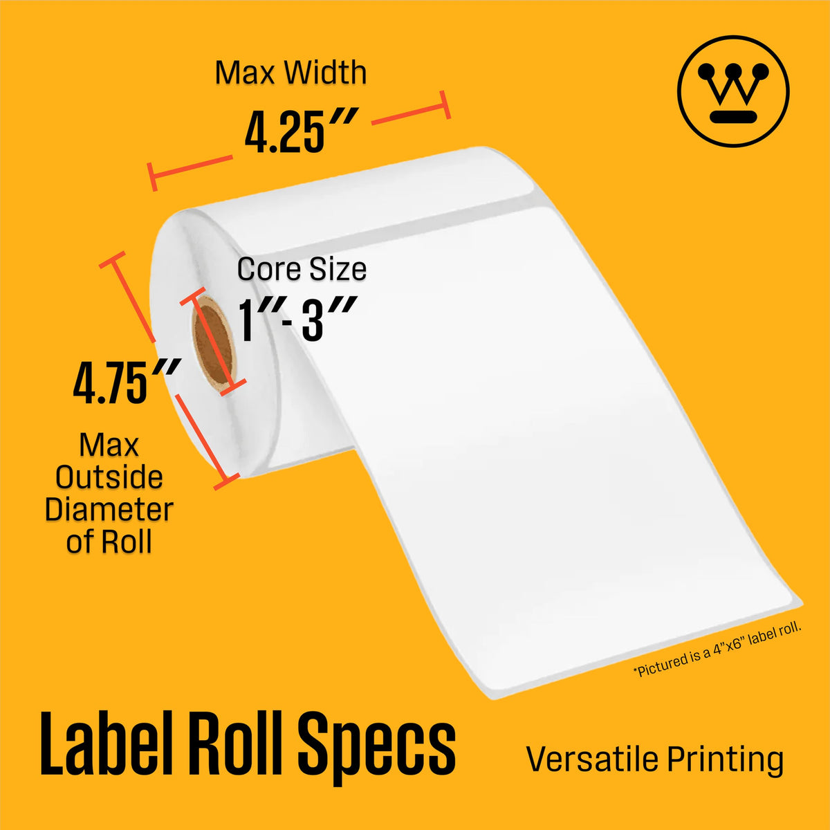 Thermal Shipping Label Printer USB 4x6 Commercial Grade Desktop Label Printer D777
