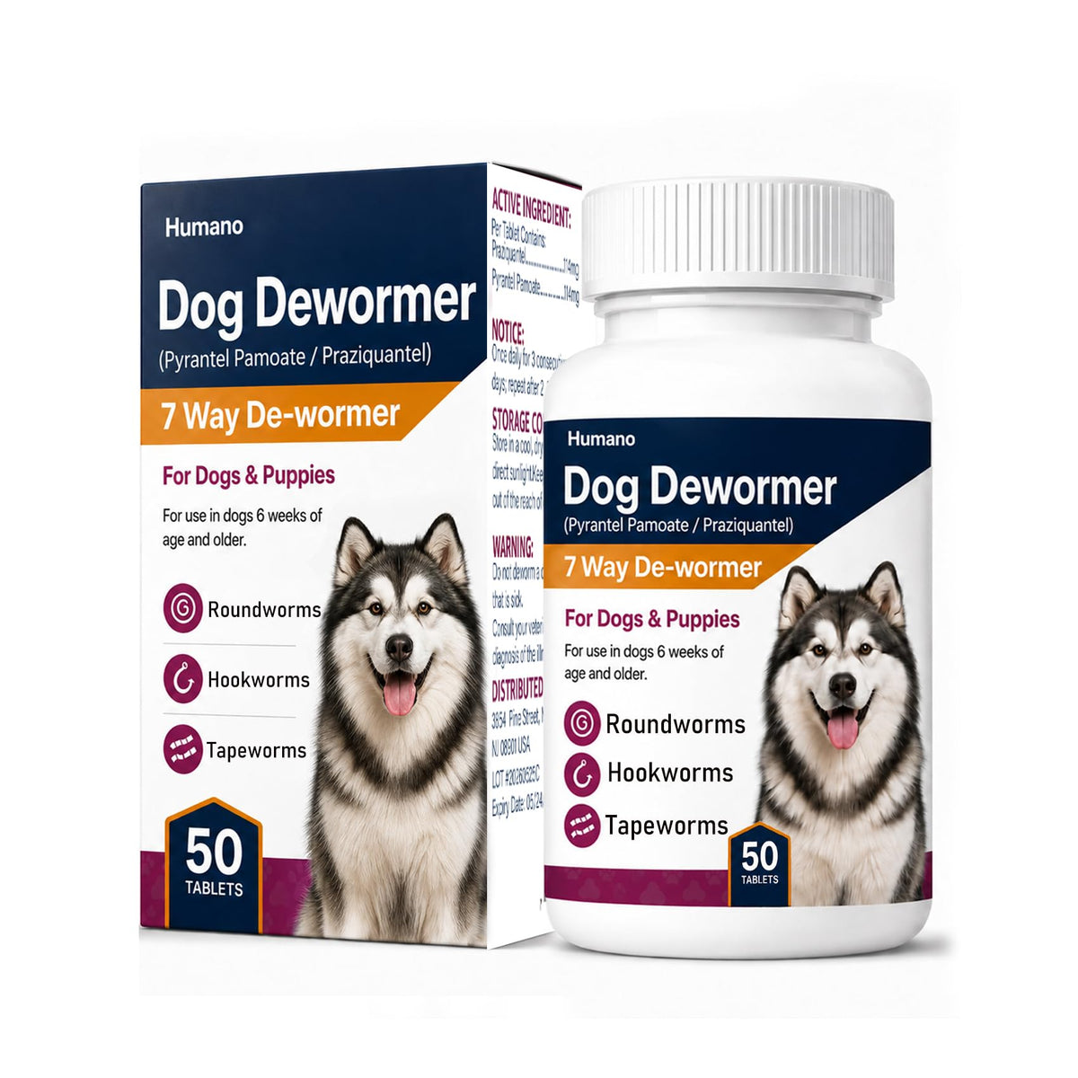 7 Way Dewormer for Dogs D50140