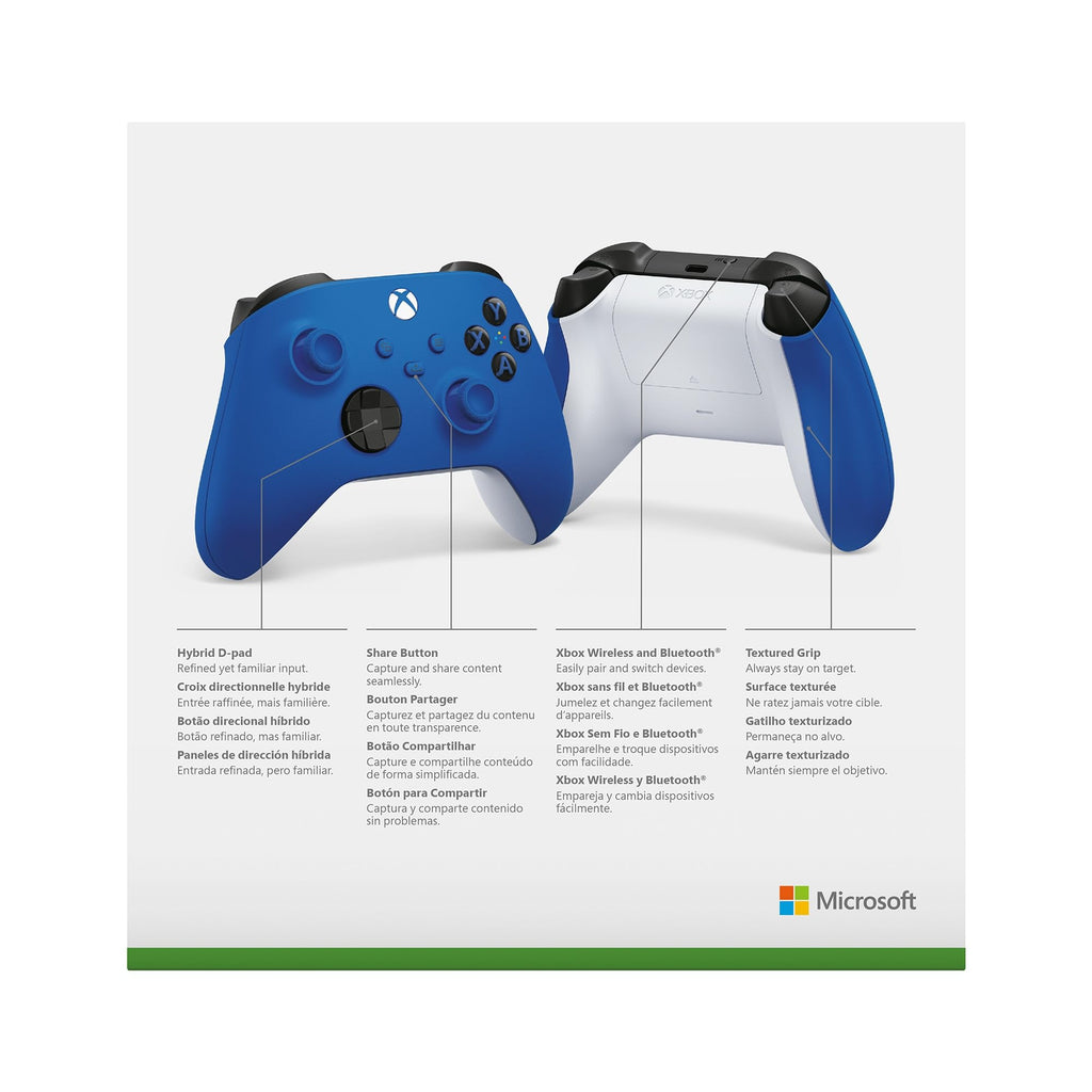 Wireless Gaming Controller Shock Blue O179