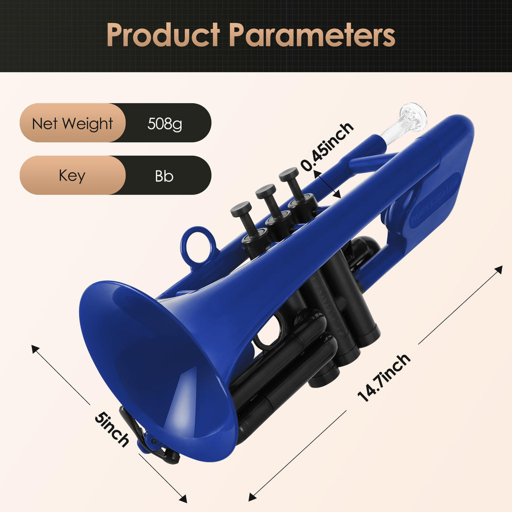 Plastic Bb Trumpet K515
