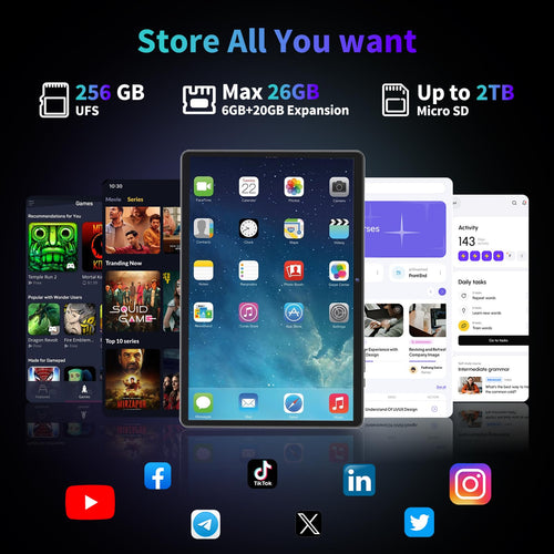 10 inch Android Tablet with Keyboard K4997