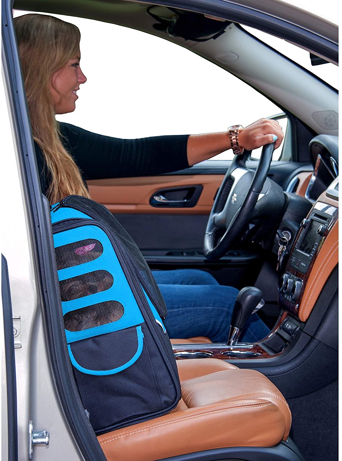 Ocean Blue Pet Backpack O87876
