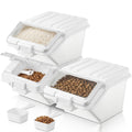 3 Pack Dog Food Storage Container with Scoop V74471