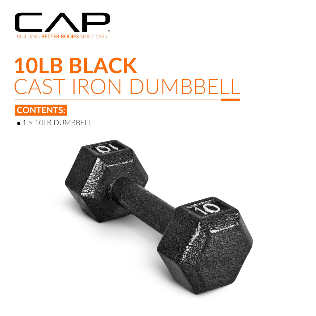 Cast Iron Hex Dumbbell Q39456