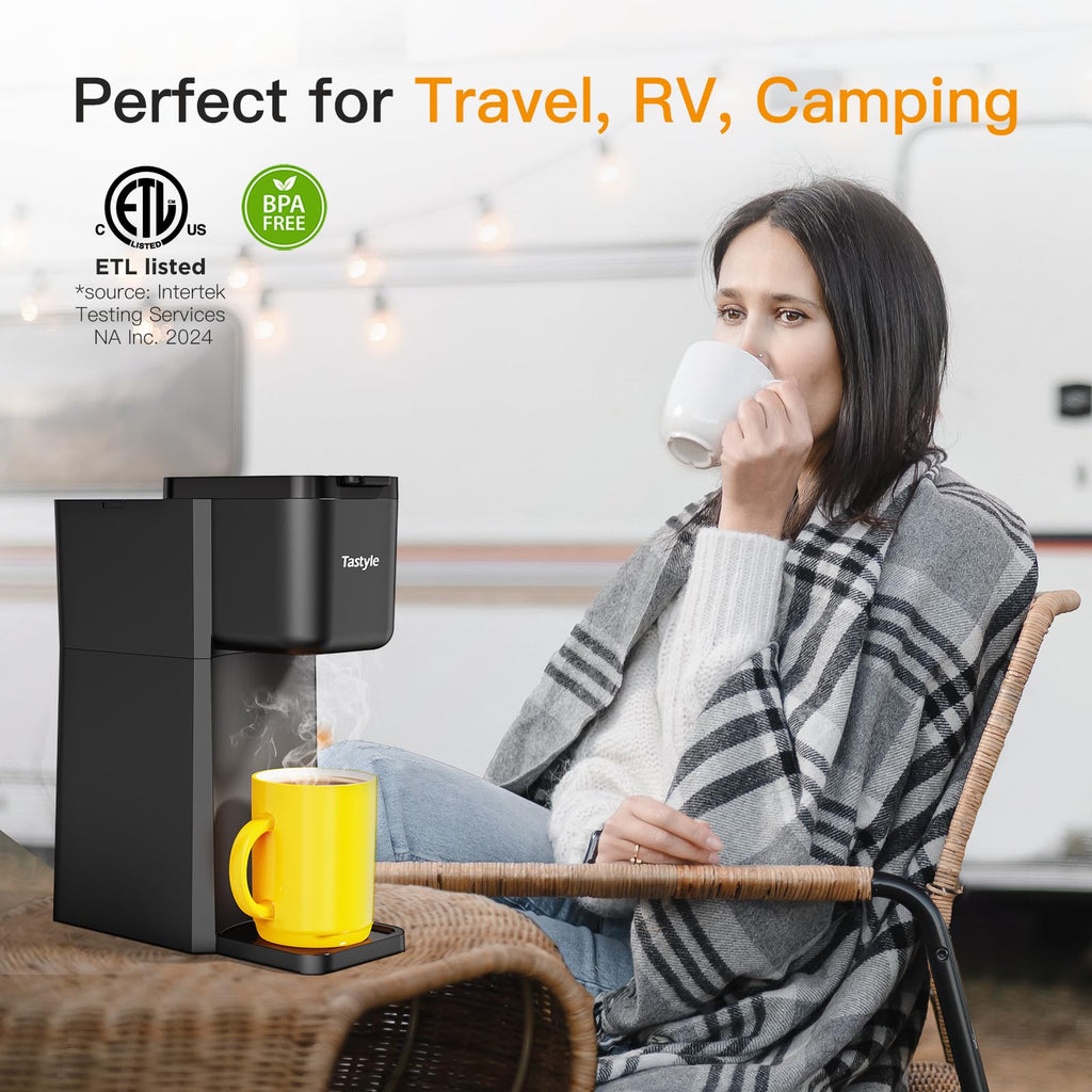 Mini Single Serve Hot and Iced Coffee Maker S62148
