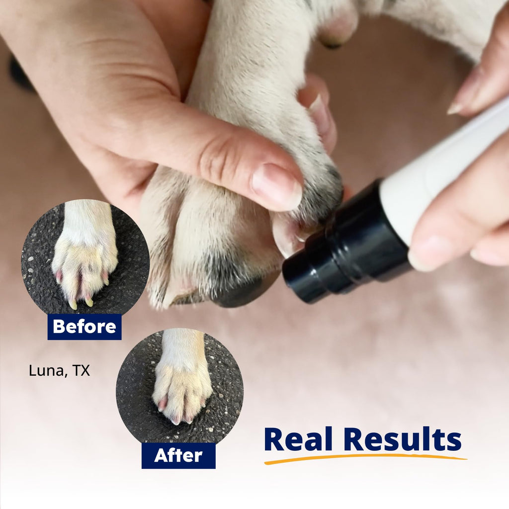 Pet Nail Grinder + Replacement Drum Grinders (3 pcs) + Pet Paw Trimmer F540