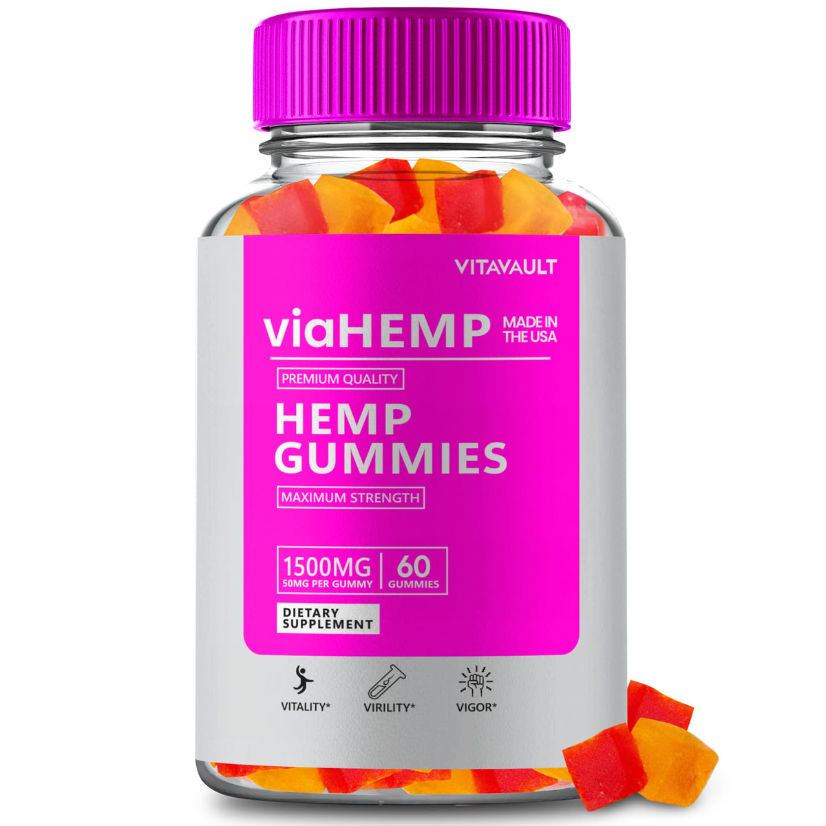 Hemp Gummies 60 Gummies N657534