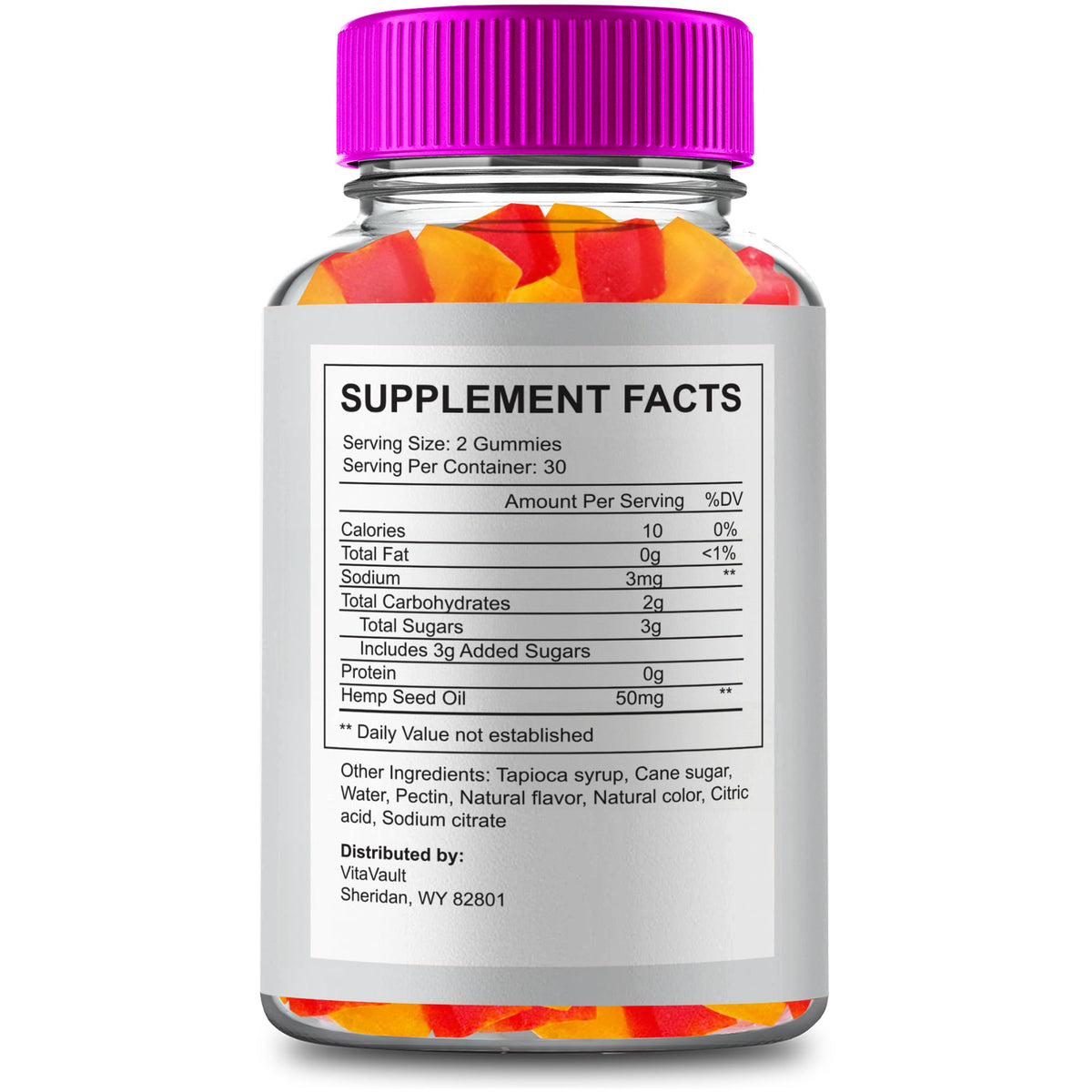 Hemp Gummies 60 Gummies N657534