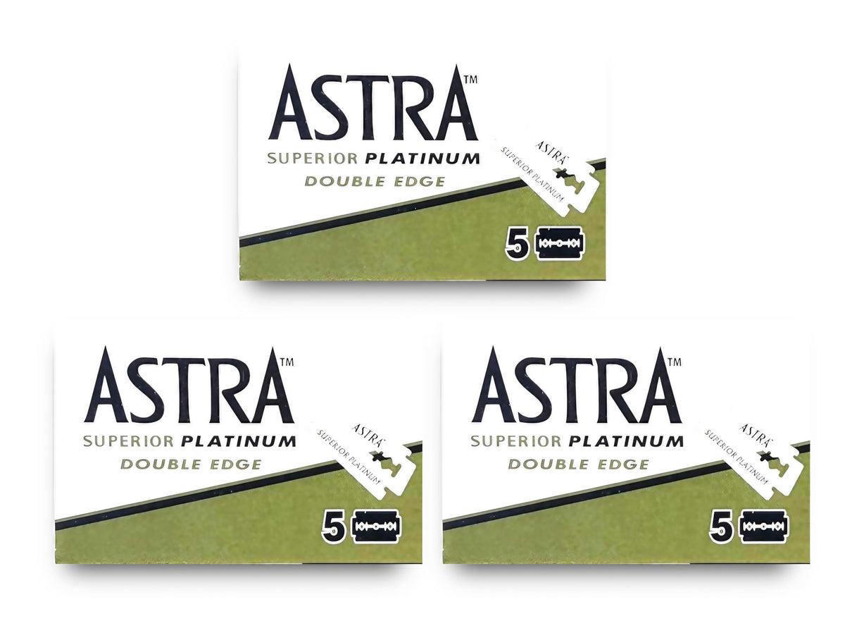 Double Edge Safety Razor Blades 5 Count Pack of 3 B93681
