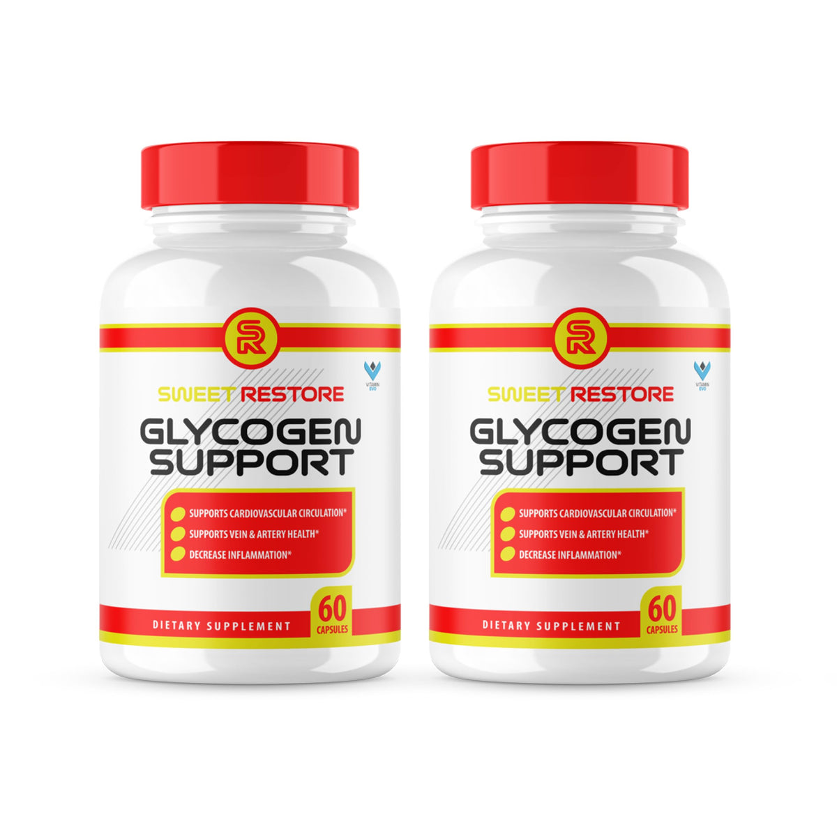 2 Pack Glycogen Support Capsules T628