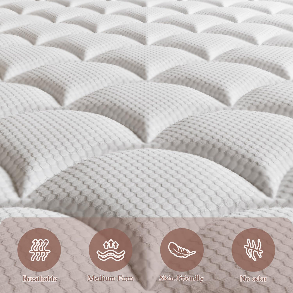 Full Size 14 Inch Innerspring Hybrid Mattress Z5164