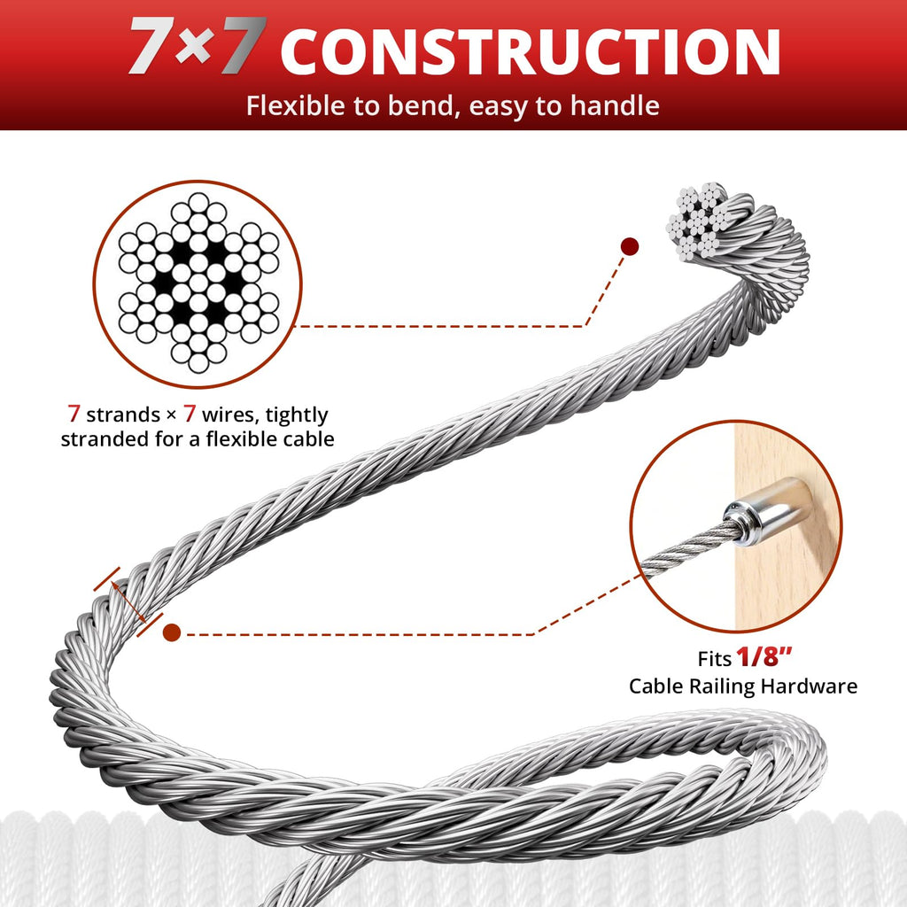 T316 Stainless Steel Cable N726639