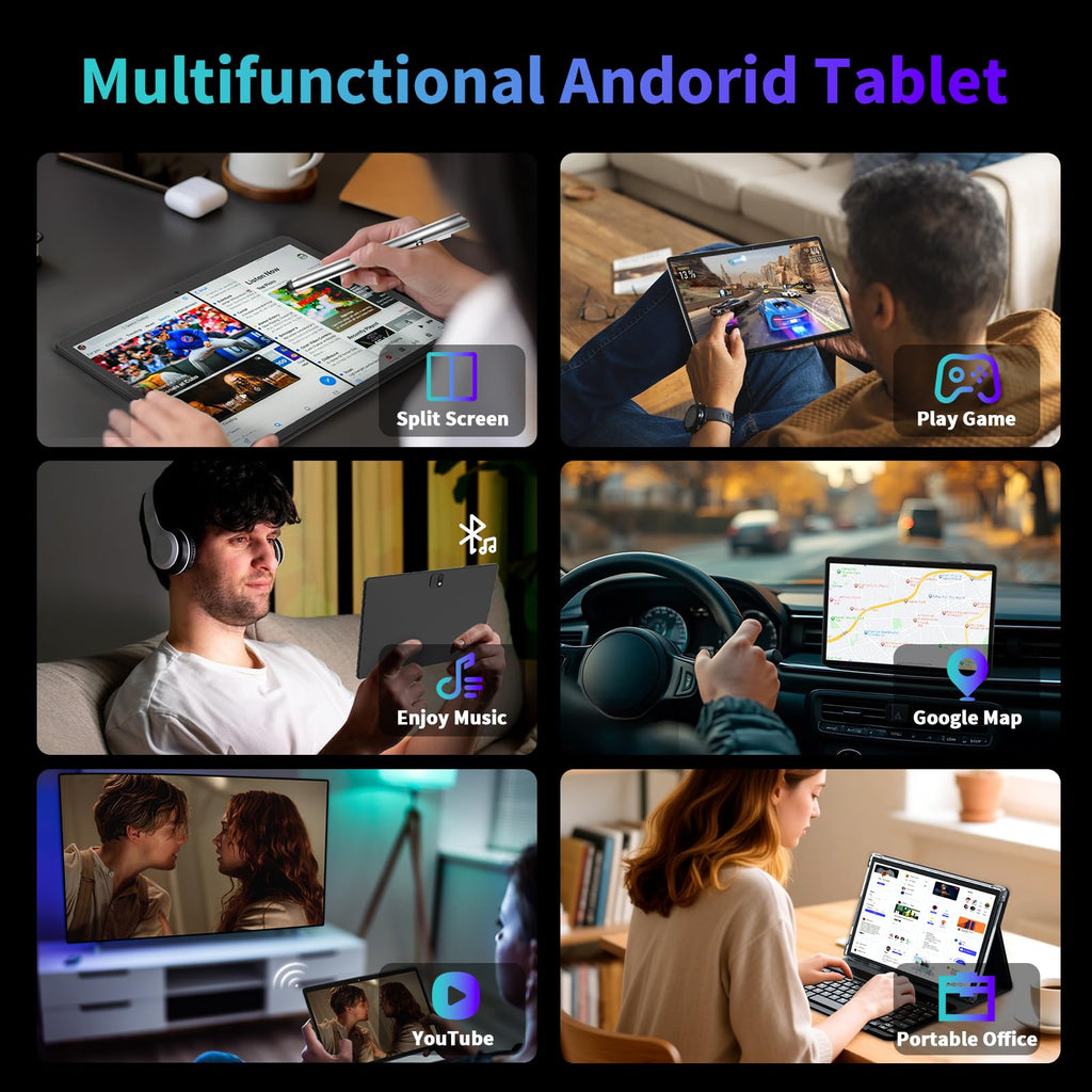 10 inch Android Tablet with Keyboard K4997
