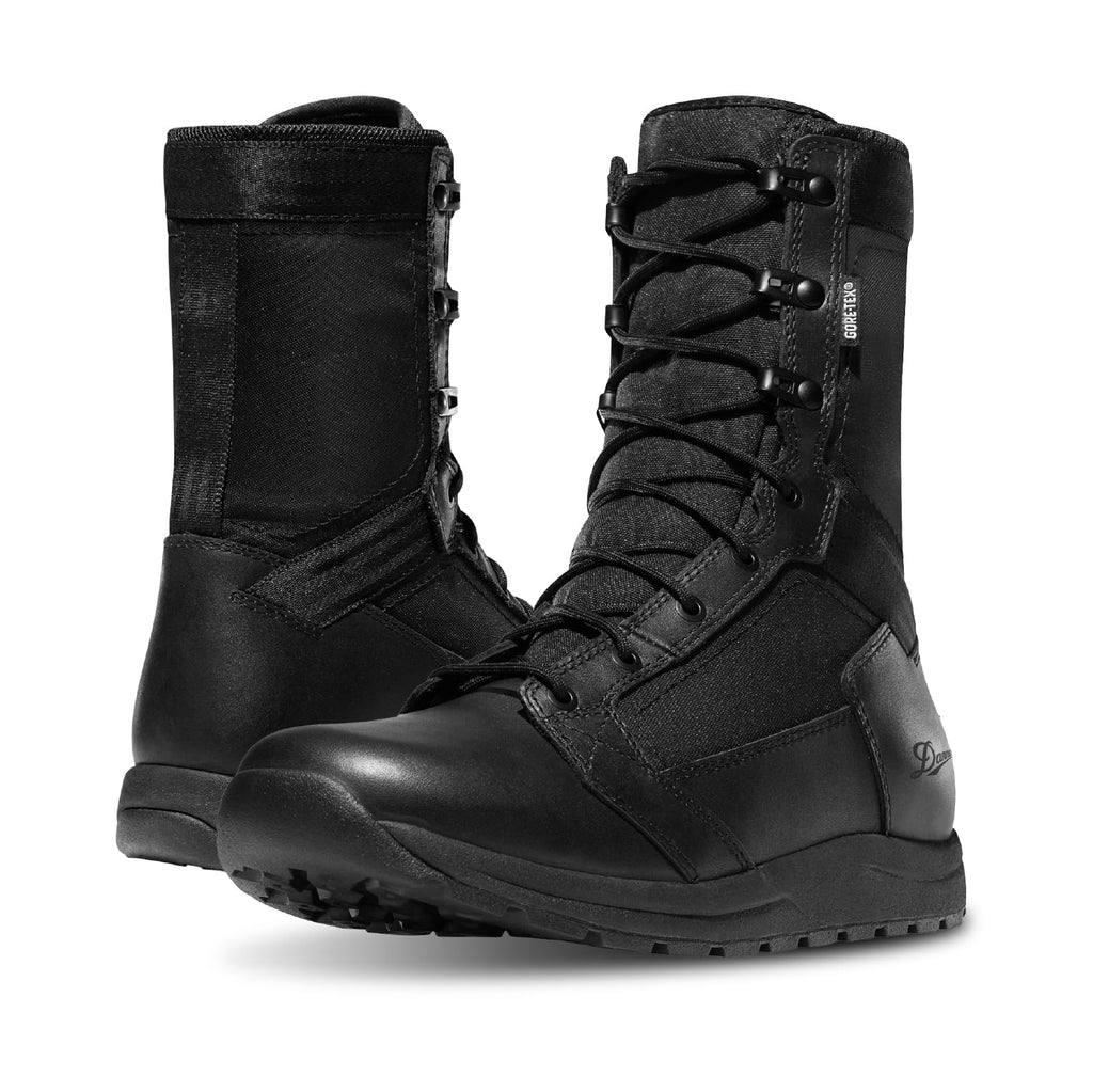Black Waterproof Tactical Boots F10544