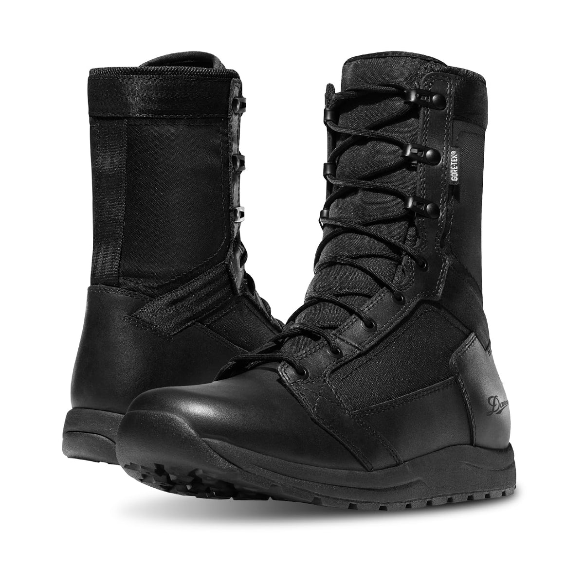 Black Waterproof Tactical Boots F10544