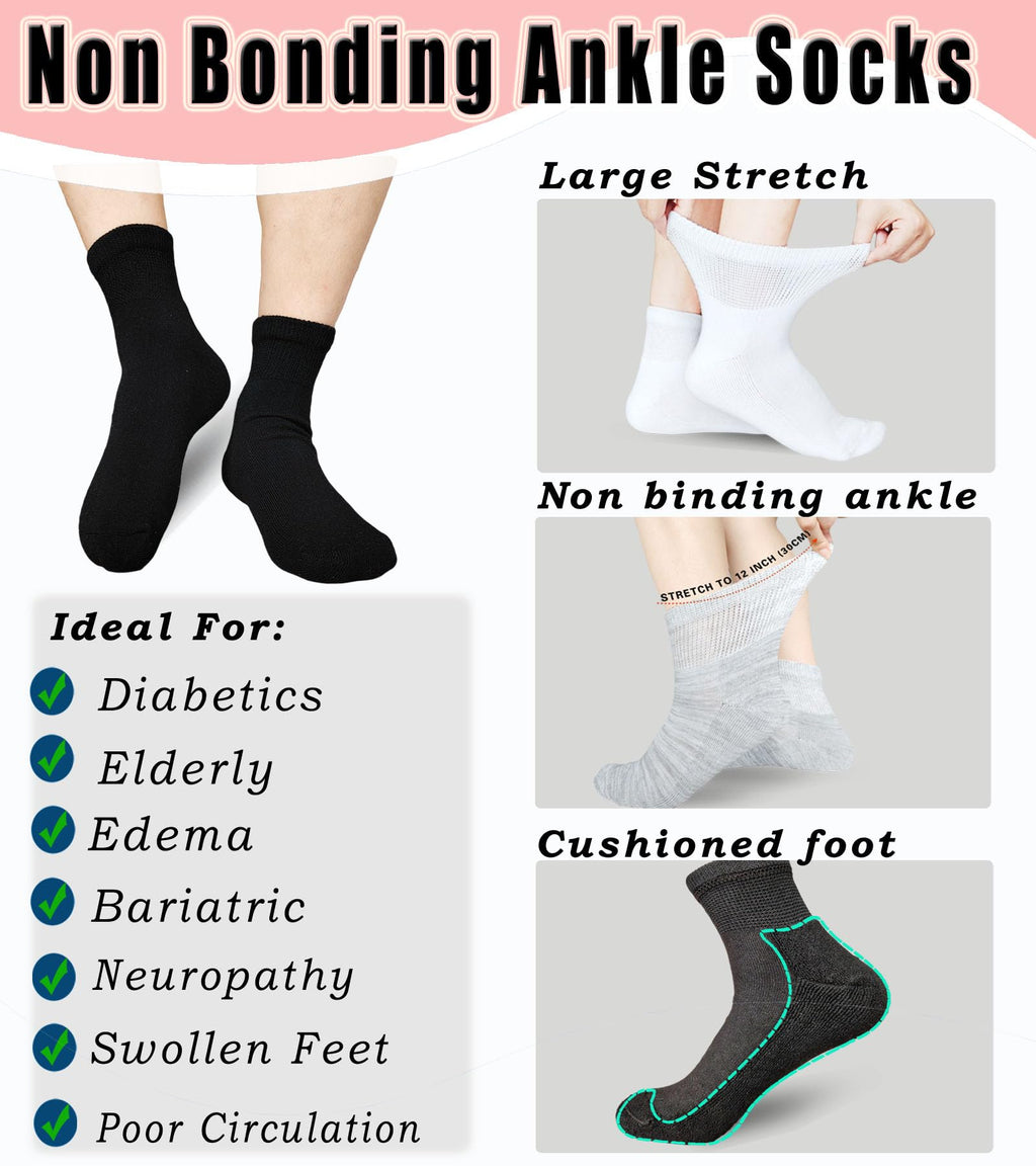 Non Binding Ankle Socks 6 Pairs P495044