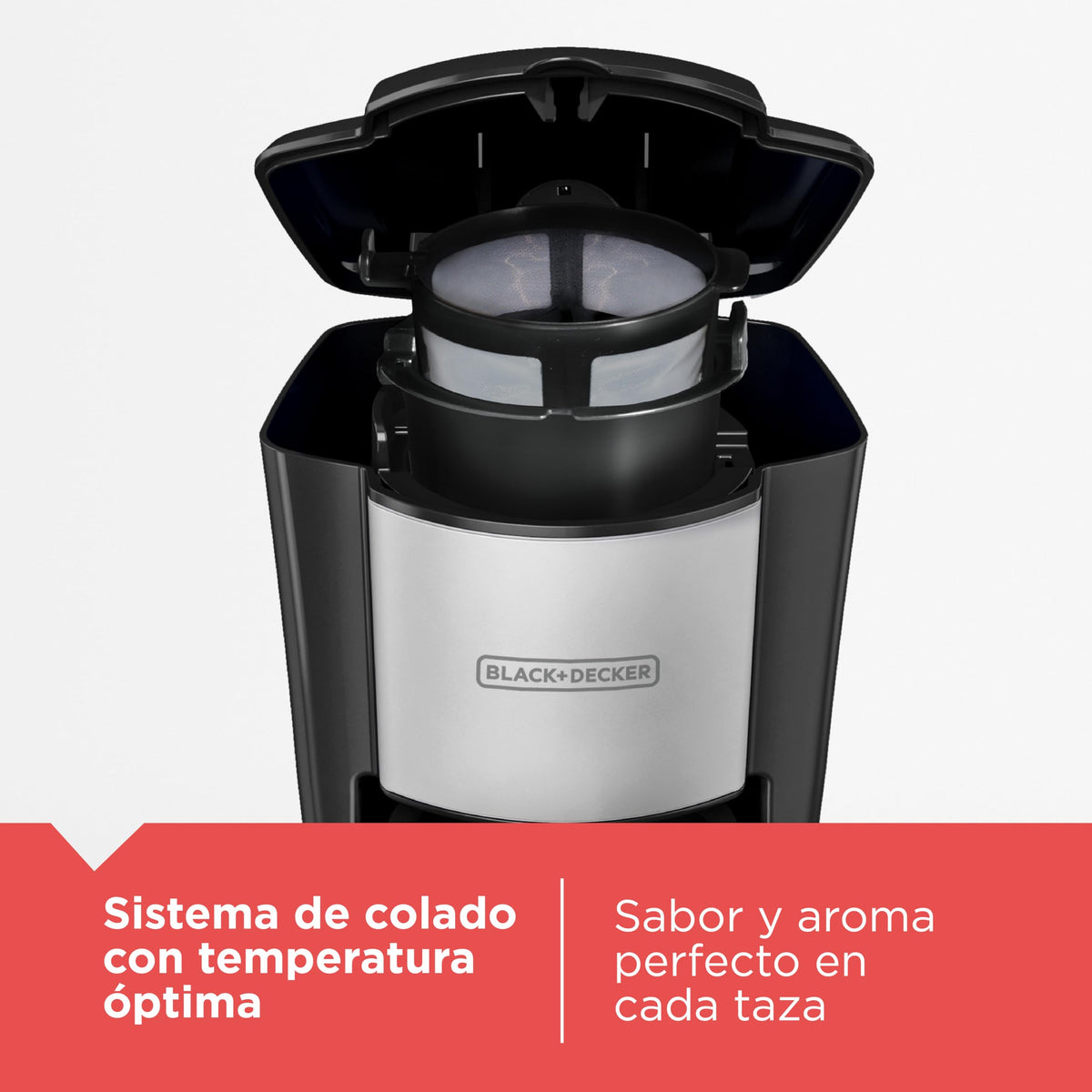 Black Single Serve Coffeemaker T456642